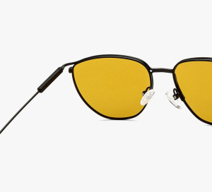 Yellow Black Full Rim Cat Eye Vincent Chase Polarized